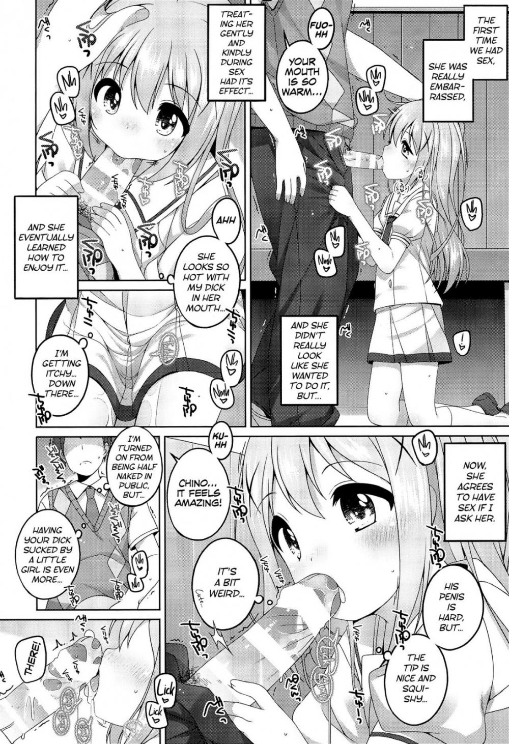 Hentai Manga Comic-I Want to Have Lots of Sex with the Cute Chino-chan!-Read-7